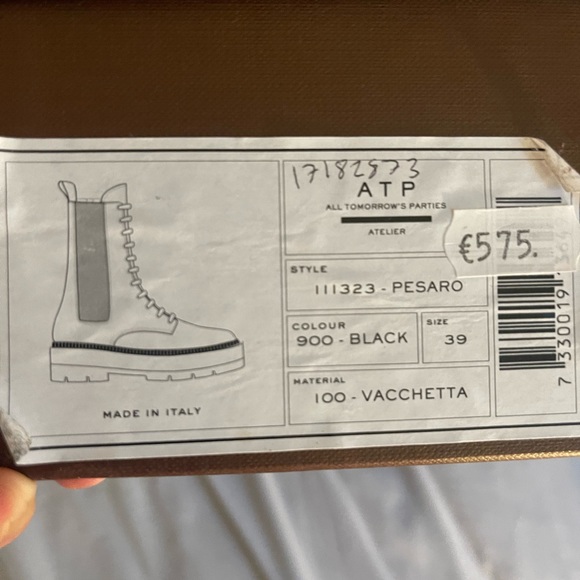 ATP atelier platform combat boots - Picture 2 of 3